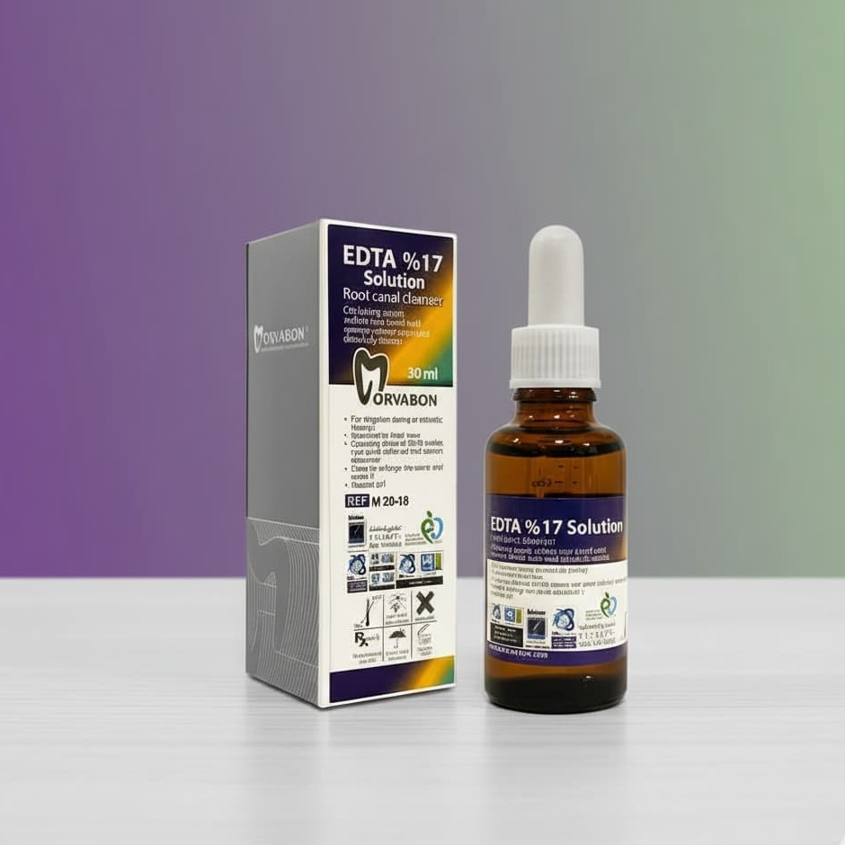 محلول ادتا 17 درصد مروابن (EDTA 17% Solution) | شرکت: Morvabon | دنتالاین محلول ادتا 17 درصد مروابن (EDTA 17% Solution) | شرکت: Morvabon | دنتالاین