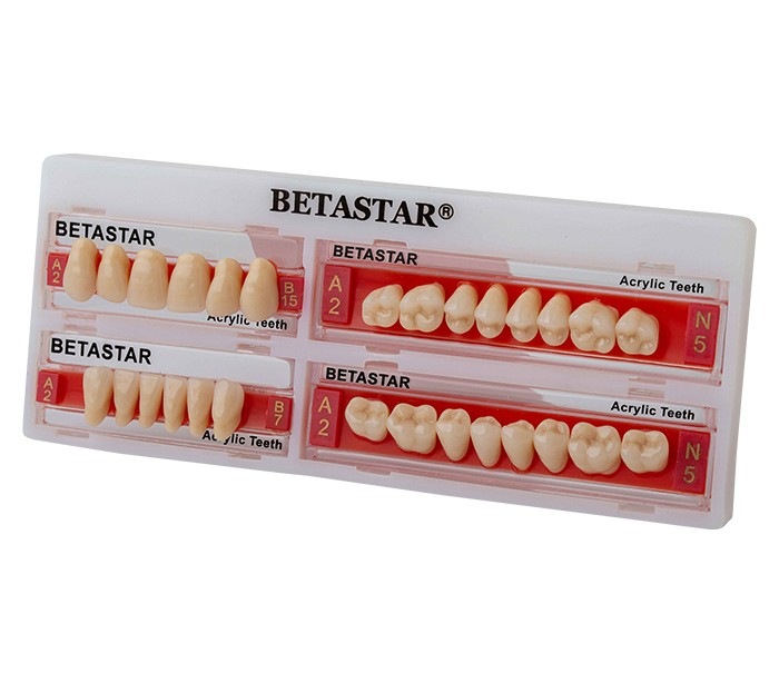 ست دندان مصنوعی بتا استار بتادنت (Beta Star Artificial Teeth Set) | شرکت: Betadent | دنتالاین ست دندان مصنوعی بتا استار بتادنت (Beta Star Artificial Teeth Set) | شرکت: Betadent | دنتالاین