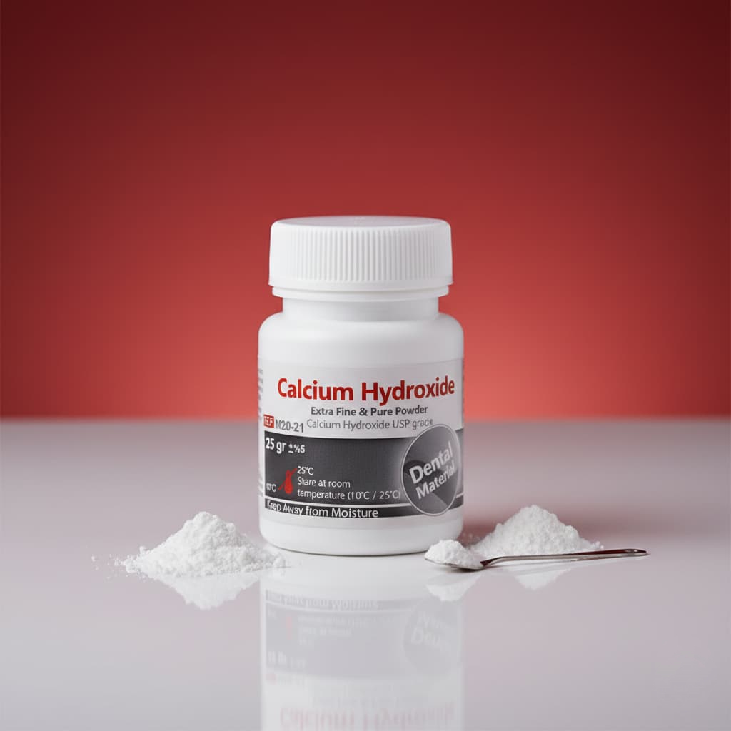 پودر کلسیم هیدروکساید مروابن (Calcium Hydroxide Powder) | شرکت: Morvabon | دنتالاین پودر کلسیم هیدروکساید مروابن (Calcium Hydroxide Powder) | شرکت: Morvabon | دنتالاین