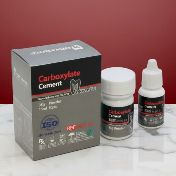 سمان کربوکسیلات مروابن (Carboxylate Cement) | شرکت: Morvabon | دنتالاین