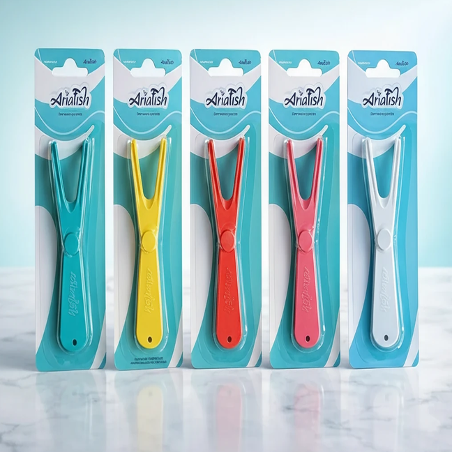 کمان نخ دندان آریاتیش (Dental Floss Pick) | شرکت: Ariatish | دنتالاین کمان نخ دندان آریاتیش (Dental Floss Pick) | شرکت: Ariatish | دنتالاین