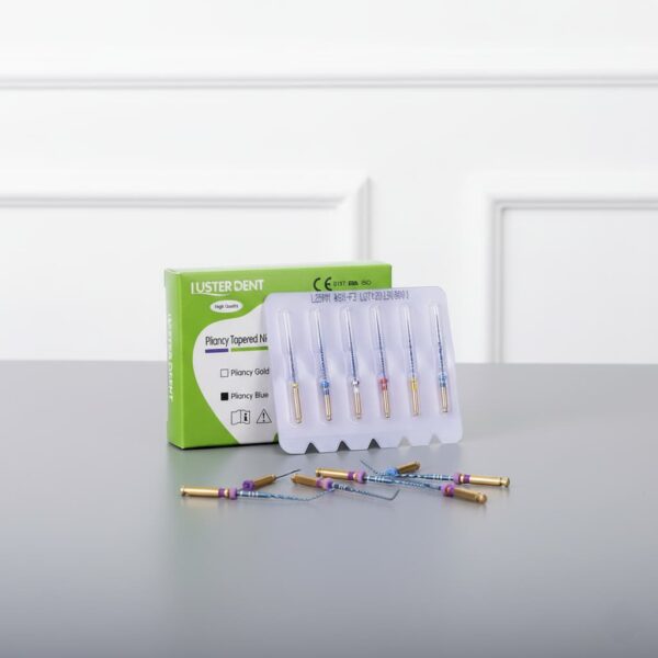 فایل روتاری تیپر آبی لاستردنت (Dental Pliancy Blue Tapered) | شرکت: Lusterdent | دنتالاین