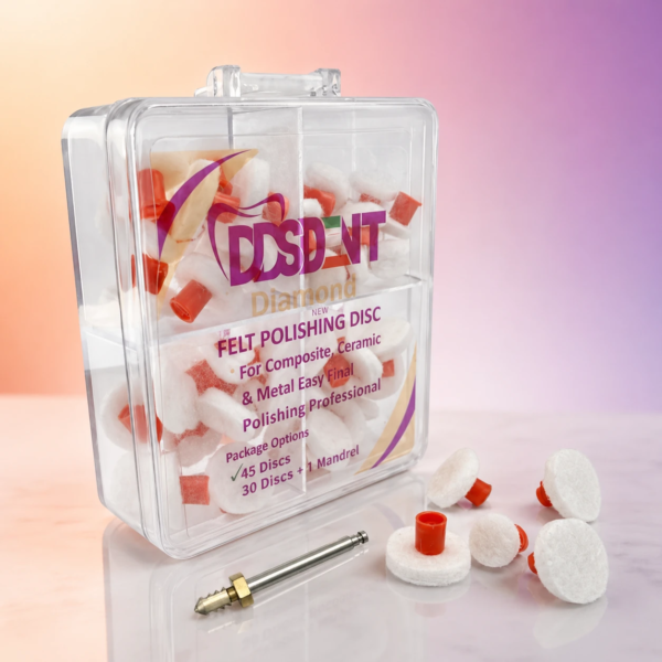 دیسک پالیش نمدی دی دی اس دنت (Felt Polishing Disc) | شرکت: DDS Dent | دنتالاین
