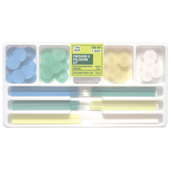 کیت دیسک و نوار پرداخت بدون مرکز تور وی ام (Finishing and polishing Kit) | شرکت: TorVM | دنتالاین