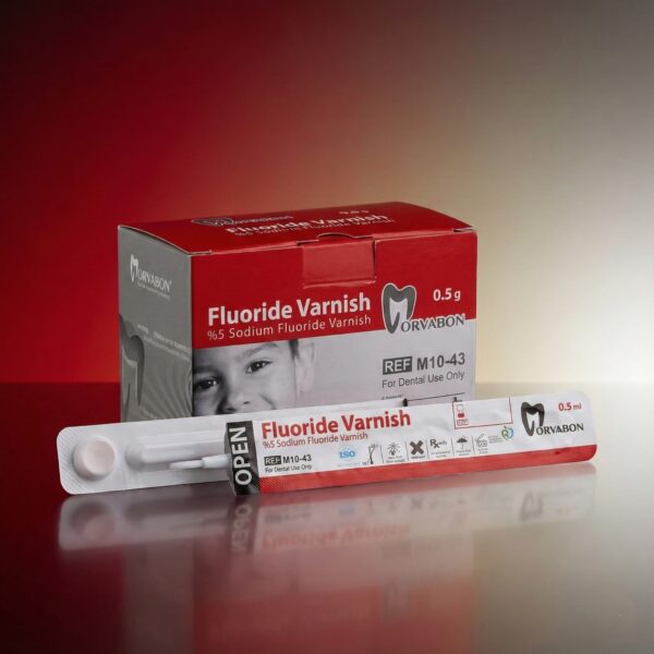 وارنیش ۵٪ سدیم فلوراید مروابن (Fluoride Varnish 5%) | شرکت: Morvabon | دنتالاین