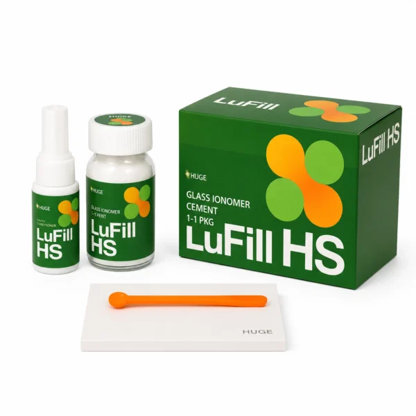 سمان گلاس آینومر لوفیل اچ اس هیوج (Glass Ionomer Cement LuFill HS) | شرکت: Huge | دنتالاین