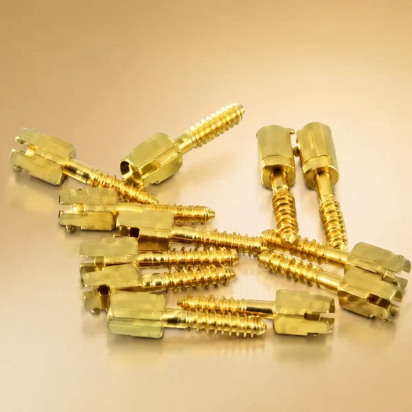 پین داخل کانال برنجی کروکو (Gold Screw) | شرکت: Croco | دنتالاین
