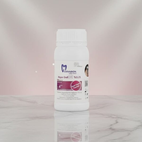 محلول هیپوکلریت سدیم (هایپو اندوکس) مروابن (Hypo Endox hypochlorite sodium) | شرکت: Morvabon | دنتالاین