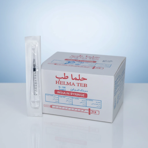 سرنگ انسولین حلما طب (Insulin Syringe) | شرکت: Helma Teb | دنتالاین