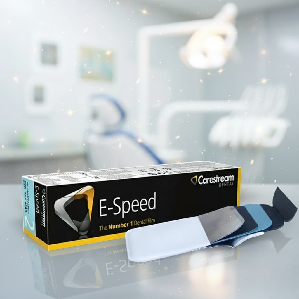 فیلم رادیوگرافی کداک کر استریم (Kodak Dental Film E Speed) | شرکت: Carestream | دنتالاین فیلم رادیوگرافی کداک کر استریم (Kodak Dental Film E Speed) | شرکت: Carestream | دنتالاین