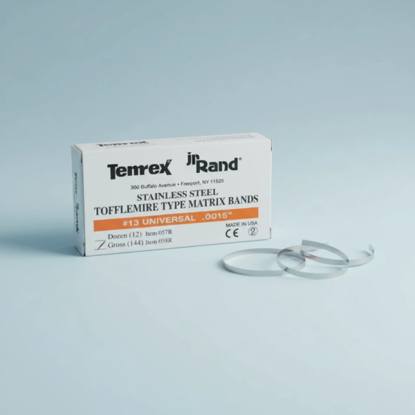 نوار ماتریکس اطفال مدل جی آر راند تمرکس (Matrix Band JR Rand Model) | شرکت: Temrex | دنتالاین