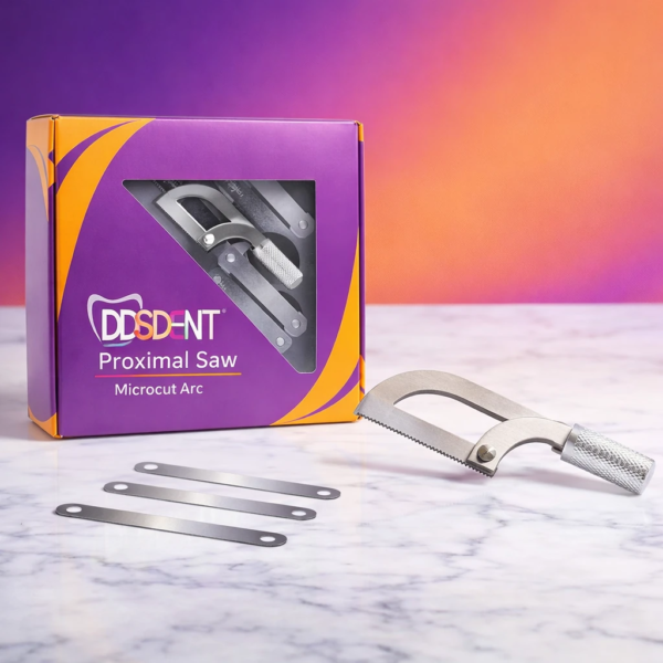 تیغ اره بین‌ دندانی به همراه کمان دی دی اس دنت (Microcut Saw) | شرکت: DDS Dent | دنتالاین