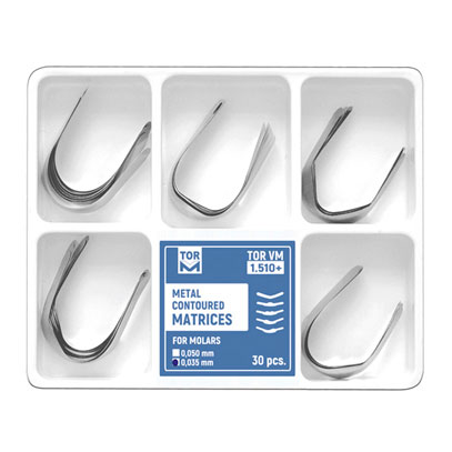 کیت ماتریکس کوهان دار مولار تور وی ام (Molar Cusp Matrix Kit) | شرکت: TorVM | دنتالاین