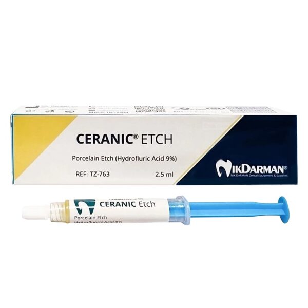 ژل اسید اچ پرسلن نیک درمان (Porcelain Etching Gel) | شرکت: Nik Darman | دنتالاین