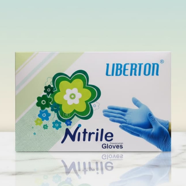 دستکش نیتریل بدون پودر لیبرتون (Powder-Free Nitrile Gloves) | شرکت: Liberton | دنتالاین دستکش نیتریل بدون پودر لیبرتون (Powder-Free Nitrile Gloves) | شرکت: Liberton | دنتالاین
