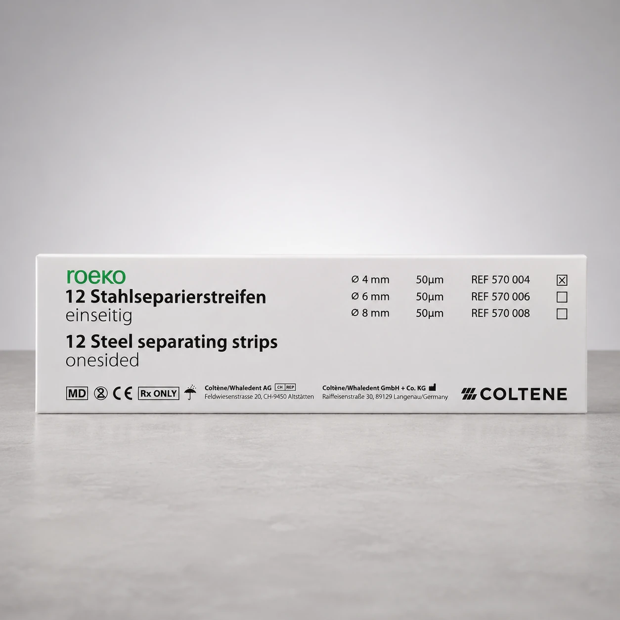 نوار پرداخت آمالگام روکو کلتن (Roeko Amalgam Finishing Strip) | شرکت: Coltene | دنتالاین نوار پرداخت آمالگام روکو کلتن (Roeko Amalgam Finishing Strip) | شرکت: Coltene | دنتالاین