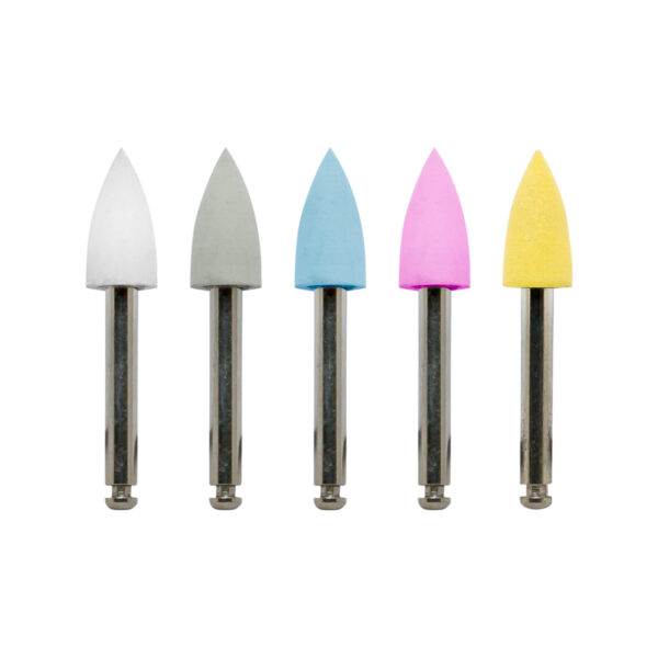 مولت سیلیکونی کامپوزیت مدل شعله شمعی توبوم (Silicone Composite Polishing Flame) | شرکت: Toboom | دنتالاین