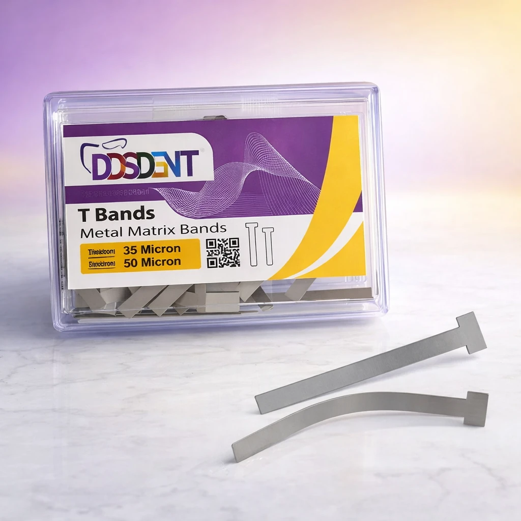نوار ماتریکس تی شکل دی دی اس دنت (T Shape Matrix Band) | شرکت: DDS Dent | دنتالاین نوار ماتریکس تی شکل دی دی اس دنت (T Shape Matrix Band) | شرکت: DDS Dent | دنتالاین