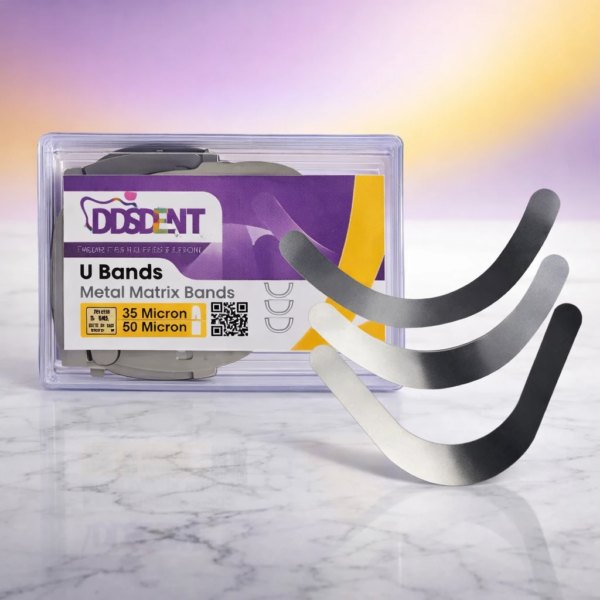نوار ماتریکس تافل‌ مایر یو شکل دی دی اس دنت (Tofflemire U Shape Matrix Band) | شرکت: DDS Dent | دنتالاین