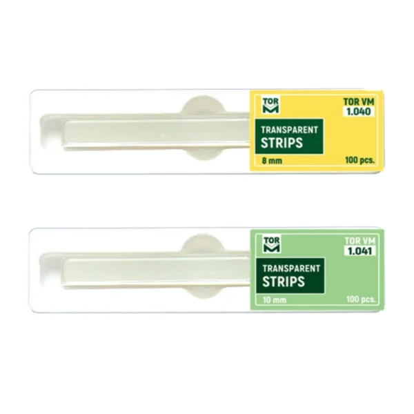 نوار سلولوئیدی شفاف برش‌خورده تور وی ام (Transparent Strips) | شرکت: TorVM | دنتالاین