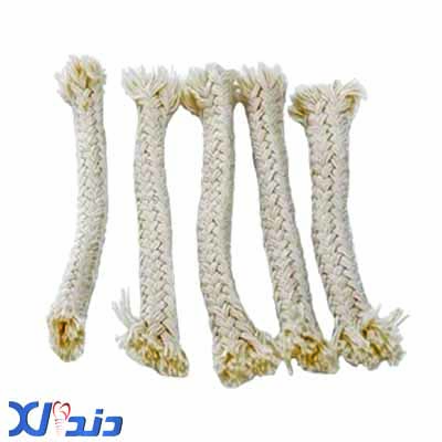 فیتیله چراغ الکلی دندانپزشکی 10 سانتی برند زلال بسته 10 عددی